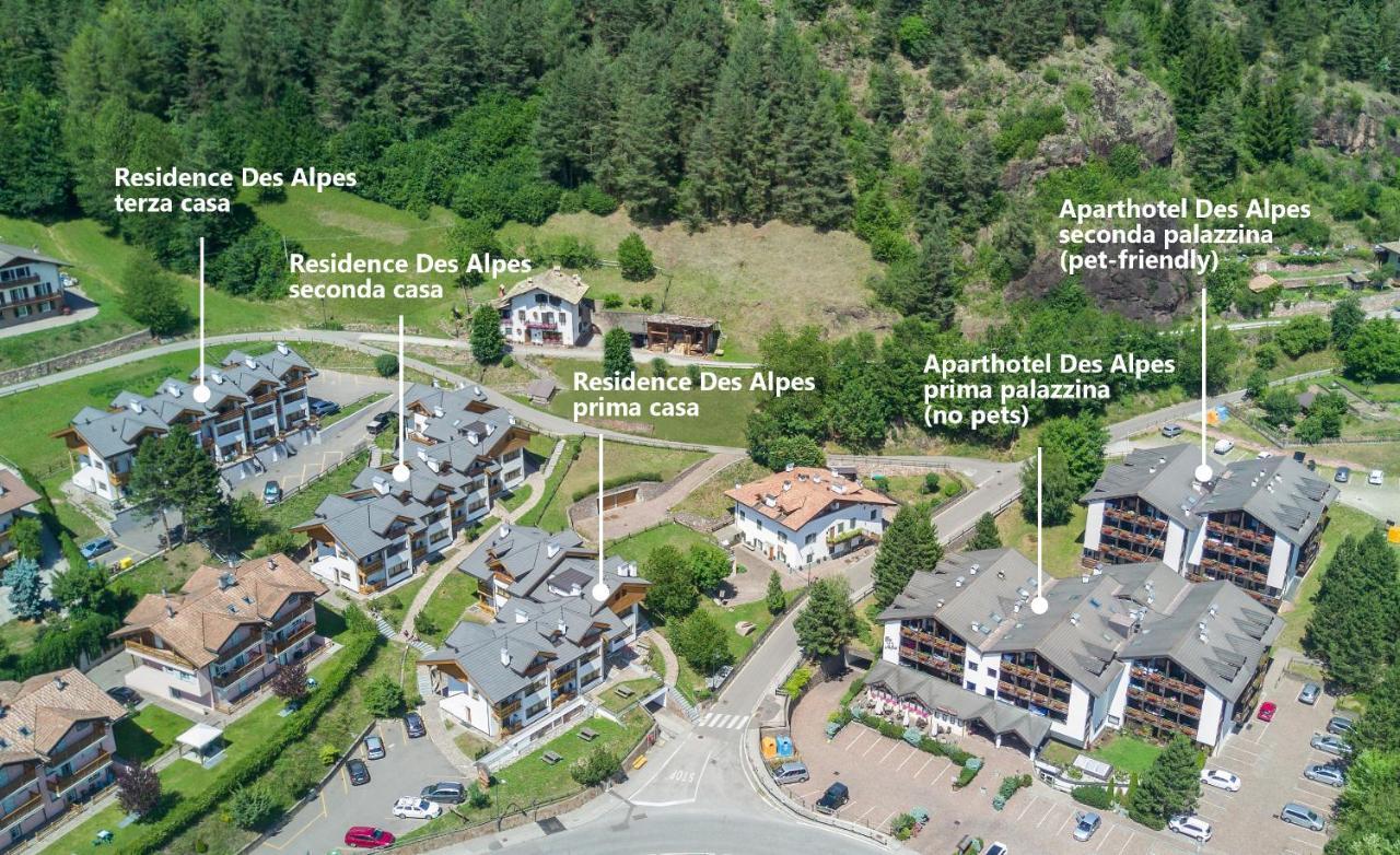 Aparthotel Des Alpes Cavalese Exteriör bild